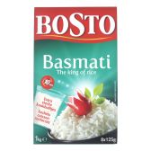 Bosto Basmati rice 8-pack