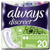 Always Discreet light pantyliners