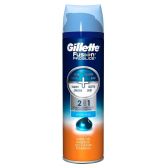 Gillette Fusion pro glide hydrating shaving gel (only available within Europe)