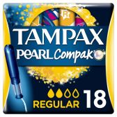 Tampax Compak regular pearl tampons