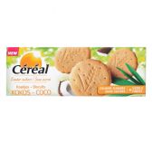 Cereal Cocos cookies less sugar