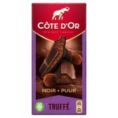 Cote d'Or Dark chocolate truffe tablet