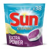 Sun Extra power dish washing tabs expert lemon