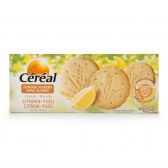 Cereal Sugar free lemon-yuzu cookies