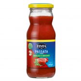 Elvea Passata with basil and oreganum sauce