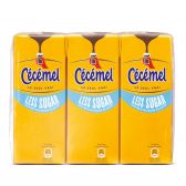 Cecemel Chocolate milk less sugar tetra 6-pack