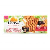 Cereal Sesam chocolade koekjes