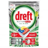 Dreft Platinum plus dishwashing caps XL