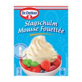 Dr. Oetker Klop-klop whipped cream preparation