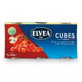 Elvea Peeled tomato cubes