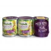 Bonduelle Erwten-wortelen zeer fijn 3-pack