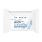 Diadermine Cleansing wipes 3 in 1 maxi pack