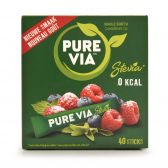Pure Via Sugar substitutes stevia sticks