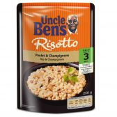 Uncle Ben's Risotto rice with chicken and mushrooms
