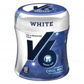 V6 Witte koele munt kauwgom
