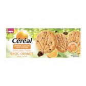 Cereal Suikervrije chocolade zandkoekjes met sinaasappel