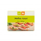 Delhaize Organic melba toasts