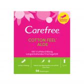 Carefree Pantyliners cotton aloe vera