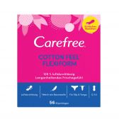 Carefree Pantyliners cotton flexiform