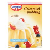 Dr. Oetker Griesmeelpudding met vanillesmaak