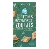 Albert Heijn Tijm en rozemarijn zoutjes met zeezout