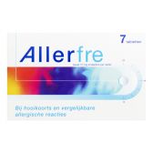 Allerfre Loratadine 10 mg hooikoortstabletten klein