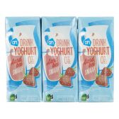 Albert Heijn Strawberry yoghurt drink 6-pack