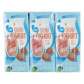 Albert Heijn Aardbeien yoghurtdrank 6-pack