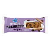 Albert Heijn Raisins breakfast cake bars