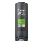 Dove Extra fresh shower gel men + care small