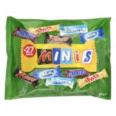Mars Mini's chocolade mix uitdeelzak