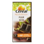 Cereal Pure chocolate bar maltitol