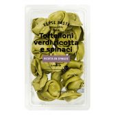 Albert Heijn Verse tortelloni verdi ricotta e spinaci (voor uw eigen risico, geen restitutie mogelijk)