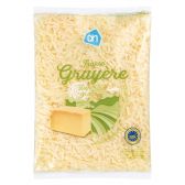 Albert Heijn Geraspte Franse Gruyere 47+ kaas (voor uw eigen risico, geen restitutie mogelijk)