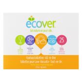 Ecover All-in-1 dishwashing tabs citrus
