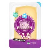 Albert Heijn Goudse extra belegen 48+ kaas plakken