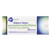 Albert Heijn Paracetamol / coffeine 500/50 mg tabletten