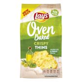 Lays Oven crispy thin olives and herbs crisps