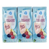 Albert Heijn Red fruit yoghurt drink 6-pack