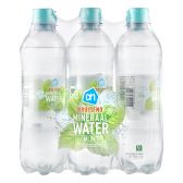 Albert Heijn Mint sparkling mineral water 6-pack