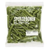 Albert Heijn Sperziebonen klein (voor uw eigen risico, geen restitutie mogelijk)