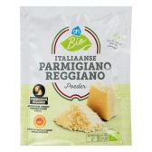 Albert Heijn Biologische parmigiano reggiano kaas (voor uw eigen risico, geen restitutie mogelijk)