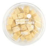 Albert Heijn Mustard 48+ cheese cubes (at your own risk, no refunds applicable)