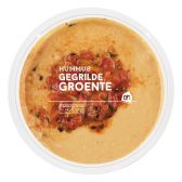 Albert Heijn Hummus met gegrilde groenten (voor uw eigen risico, geen restitutie mogelijk)