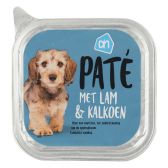 Albert Heijn Lam-kalkoen pate voor honden