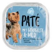 Albert Heijn Poultry-wild pate for dogs