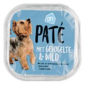 Albert Heijn Gevogelte-wild pate voor honden