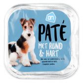 Albert Heijn Rund-hart pate voor honden