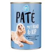 Albert Heijn Beef-chicken pate for dogs