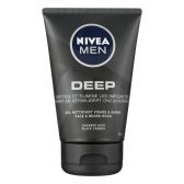 Nivea Deep face and beard wash for men